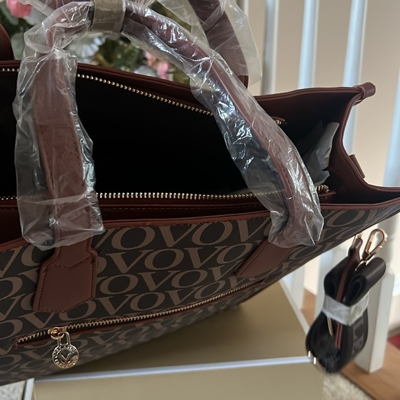 VALENTINO ORLANDI LARGE TOTE NEW AUTHENTIC 14x14 - Picture 11 of 13